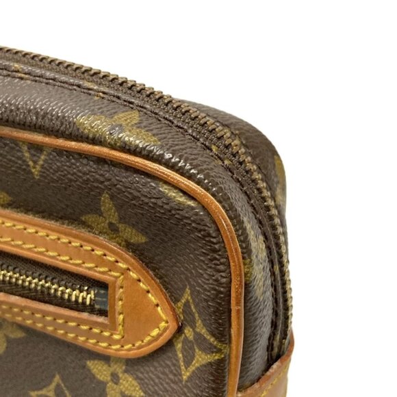 LOUIS VUITTON Marly Dragonne GM Monogram - Mens Clutch Bag 199-080325 - Picture 8 of 14